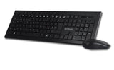 Voxicon 220WL tastatur Mus inkluderet RF trådløst QWERTY Nordisk Sort