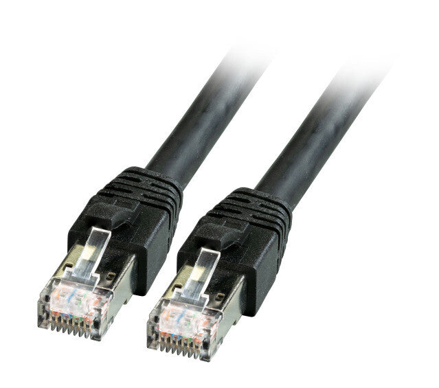 EFB Elektronik K5528SW.1 netværkskabel Sort 1 m Cat8.1 S/FTP (S-STP)