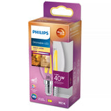 Philips Filament kertepære, klar 40 W B35 E14