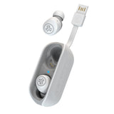JLab IEUEBGOAIRRWHTGRY82 hovedtelefoner/headset Trådløs I ørerne Musik USB Type-A Bluetooth Hvid