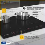 Whirlpool WL S7960 NE Sort Indbygget 60 cm Zone induktionskogeplade 4 zone(s)