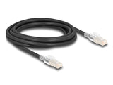 DeLOCK 80257 netværkskabel Sort 3 m Cat6a S/FTP (S-STP)