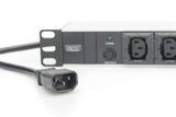 Digitus DN-95404 overspændingsbeskytter Sort 10 AC stikkontakt(er) 250 V 2 m