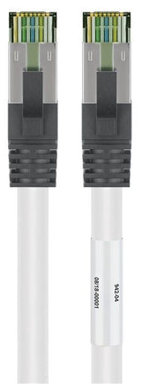 Goobay 55124 netværkskabel Hvid 1 m Cat8.1 S/FTP (S-STP)