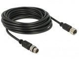 Navilock 62974 serielkabel Sort 5 m M8