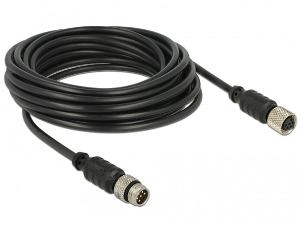 Navilock 62974 serielkabel Sort 5 m M8