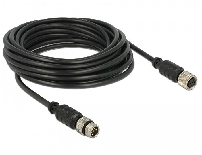 Navilock 62974 serielkabel Sort 5 m M8