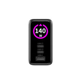 Mobile Origin MO-140WDCH-PW21 oplader til mobil enhed Universel Sort Vekselstrøm Hurtig opladning Indendørs