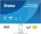 iiyama ProLite XB2797HSU-W1 computerskærm 68,6 cm (27") 1920 x 1080 pixel Fuld HD LED Hvid