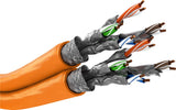 Goobay 75714 netværkskabel Orange 50 m Cat7a S/FTP (S-STP)