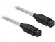 DeLOCK FireWire B/B, 3.0m 3 m Grå
