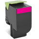 Lexmark 802XM tonerpatron 1 stk Original Magenta