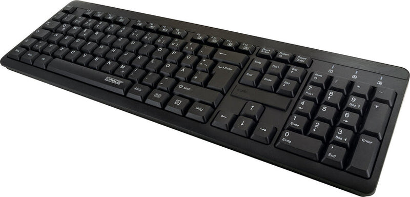 Schwaiger WKB1000 013 tastatur Universel RF trådløst QWERTZ Tysk Sort