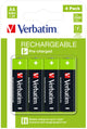Verbatim 49517 husholdningsbatteri Genopladeligt batteri AA Nikkel-Metalhydrid (NiMH)
