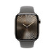 Apple Watch Series 10 OLED 46 mm Digital 416 x 496 pixel Berøringsskærm 4G Titanium Wi-Fi GPS (satellit)