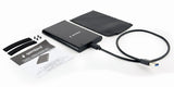 Gembird EE2-U3S-6 drevkabinet HDD/SSD kabinet Sort 2.5"