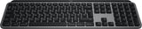 Logitech Master MX Keys S for Mac tastatur Kontor RF trådløs + Bluetooth AZERTY Fransk Aluminium, Sort