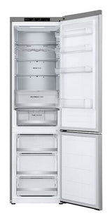 LG GBV5240CPY kombi-køleskab Fritstående 387 L Sølv