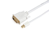 Prokord MDPD12-2M videokabel adapter Mini DisplayPort DVI-D Hvid