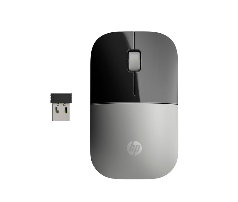 HP Trådløs Z3700-mus, sølvfarvet