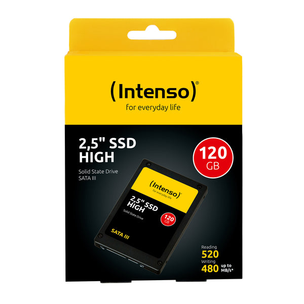 Intenso High 120 GB 2.5" Serial ATA III 3D NAND