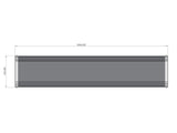 Multibrackets 6324 tv-beslag 2,54 m (100") Sort