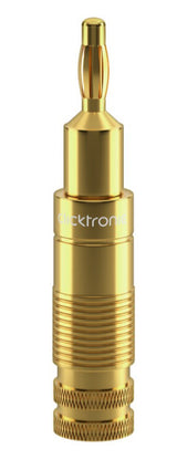 ClickTronic 53983 kabel kønsskifter Banana Terminal Guld