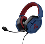 Trust GXT492SM Carus Headset Ledningsført Spil Blå, Rød