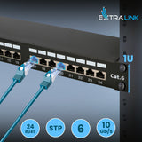 Extralink EX.9830 patch panel 1U