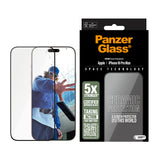 PanzerGlass ® Ceramic Skærmbeskyttelse iPhone 16 Pro Max | Ultra-Wide Fit m. EasyAligner