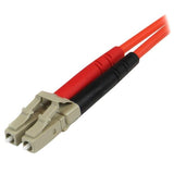 StarTech.com 50FIBLCST5 InfiniBand og fiberoptisk kabel 5 m LC ST Rød