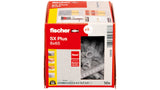 Fischer 568108 skrueanker og vægudtag 50 stk Udvidelsesanker 65 mm