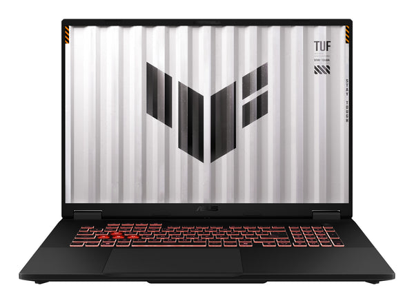 ASUS TUF Gaming A18 FA808UH-S8022 AMD Ryzen™ 7 260 Laptop 45,7 cm (18") WUXGA 16 GB DDR5-SDRAM 512 GB SSD NVIDIA GeForce RTX 5050 Wi-Fi 6E (802.11ax) Tysk Sort, Grå