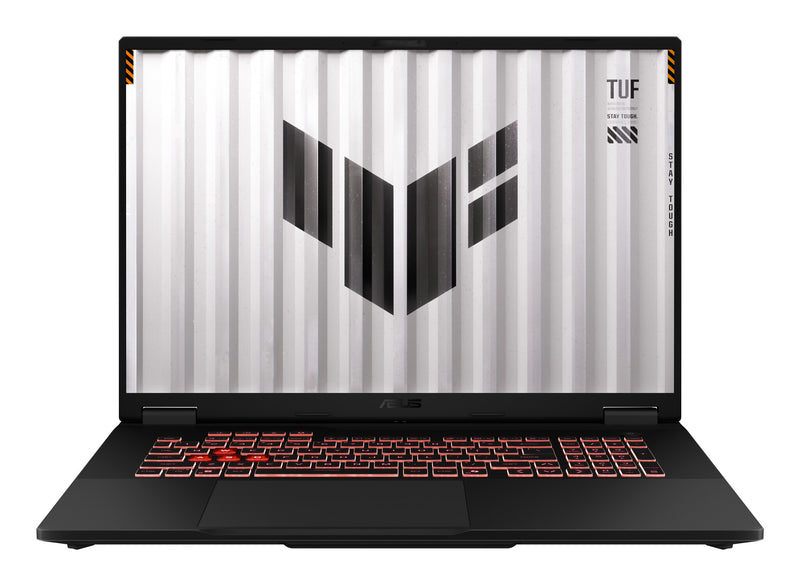 ASUS TUF Gaming A18 FA808UM-S8012W AMD Ryzen™ 7 260 Laptop 45,7 cm (18") WUXGA 16 GB DDR5-SDRAM 1 TB SSD NVIDIA GeForce RTX 5060 Wi-Fi 6E (802.11ax) Windows 11 Home Tysk Grå