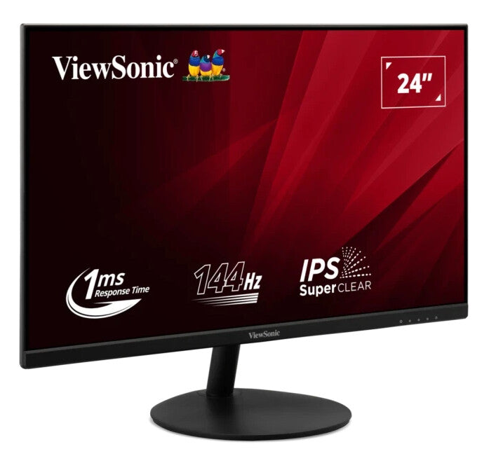 Viewsonic VA VA24E2-H computerskærm 60,5 cm (23.8") 1920 x 1080 pixel Fuld HD LED Sort