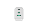 Conceptronic ALTHEA21W65 oplader til mobil enhed Universel Hvid Vekselstrøm Hurtig opladning Indendørs