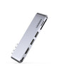 Ugreen 80856 dockingstation 2 x USB 3.2 Gen 2 (3.1 Gen 2) Type-C Aluminium