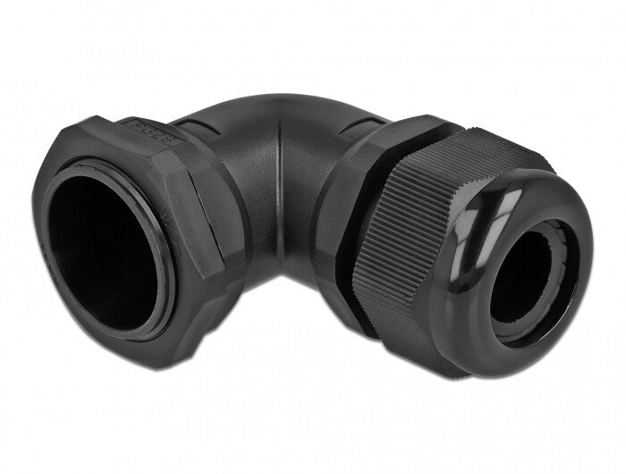 DeLOCK 60337 kabelforskruning Sort Plast 1 stk