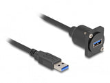 DeLOCK 87967 USB-kabel 20 m USB A 5 Gbit/sek. Sort