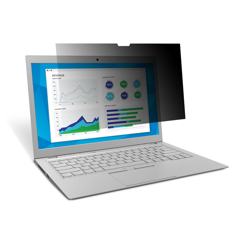 3M PF156W9B 39,6 cm (15.6") Laptop Rammeløst display privatlivsfilter