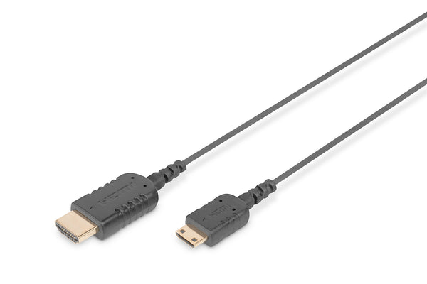 Digitus DB-330121-020-S HDMI-kabel 2 m HDMI Type C (Mini) Sort