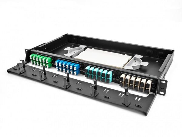 DeLOCK 66925 fiber adapter SC/SC 1 stk Sort, Blå