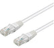 Goobay 1.5m, Cat5e UTP netværkskabel Hvid 1,5 m