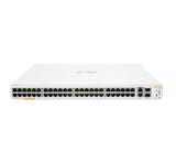 HPE Aruba Networking Instant On 1960 48G 2XGT 2SFP+ Administreret L2+ Gigabit Ethernet (10/100/1000) 1U Hvid
