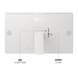LG 32U889SA-W computerskærm 80 cm (31.5") 3840 x 2160 pixel 4K Ultra HD LCD Berøringsskærm Kiosk Hvid