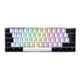 Sharkoon SGK50 S4 tastatur Spil RF trådløs + USB QWERTY Portugisisk Hvid