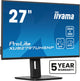 iiyama ProLite XUB2797UHSNP-B1 computerskærm 68,6 cm (27") 3840 x 2160 pixel 4K Ultra HD LED Sort