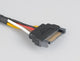 Akasa Sata Power Cable Extension Sort 0,3 m