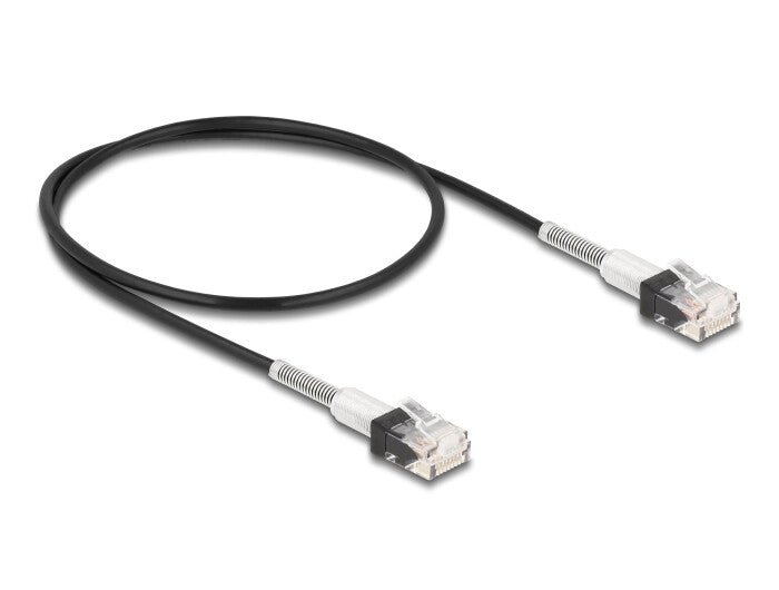 DeLOCK 80388 netværkskabel Sort 0,5 m Cat6a U/UTP (UTP)