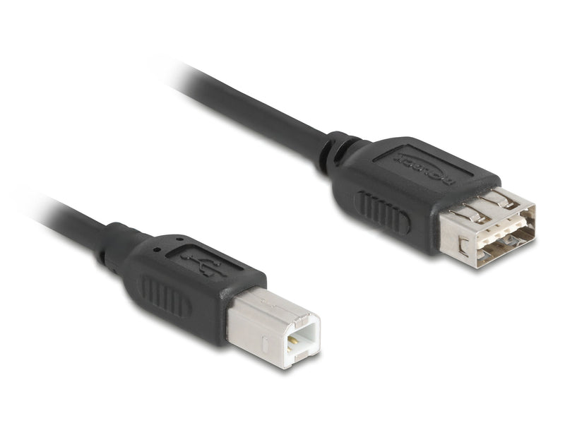 DeLOCK 81532 USB-kabel USB 2.0 3 m USB B USB A 0,48 Gbit/sek. Sort